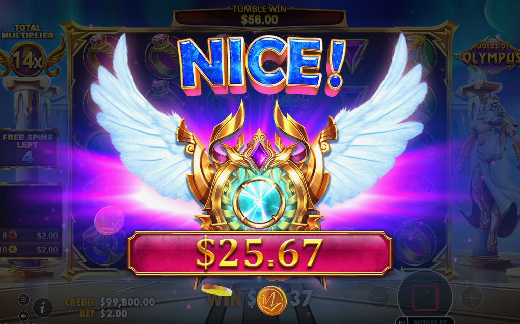 Multiplier Orbs på rutnätet under Free Spins